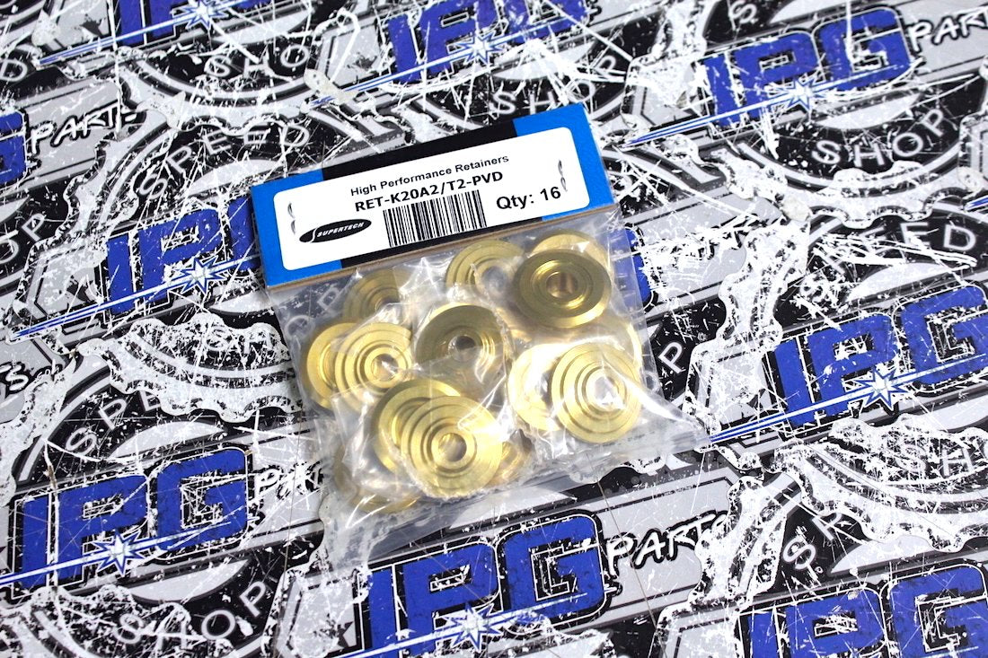 Supertech PVD Coated Titanium Retainers Kit for 2006-2011 Honda Civic ...
