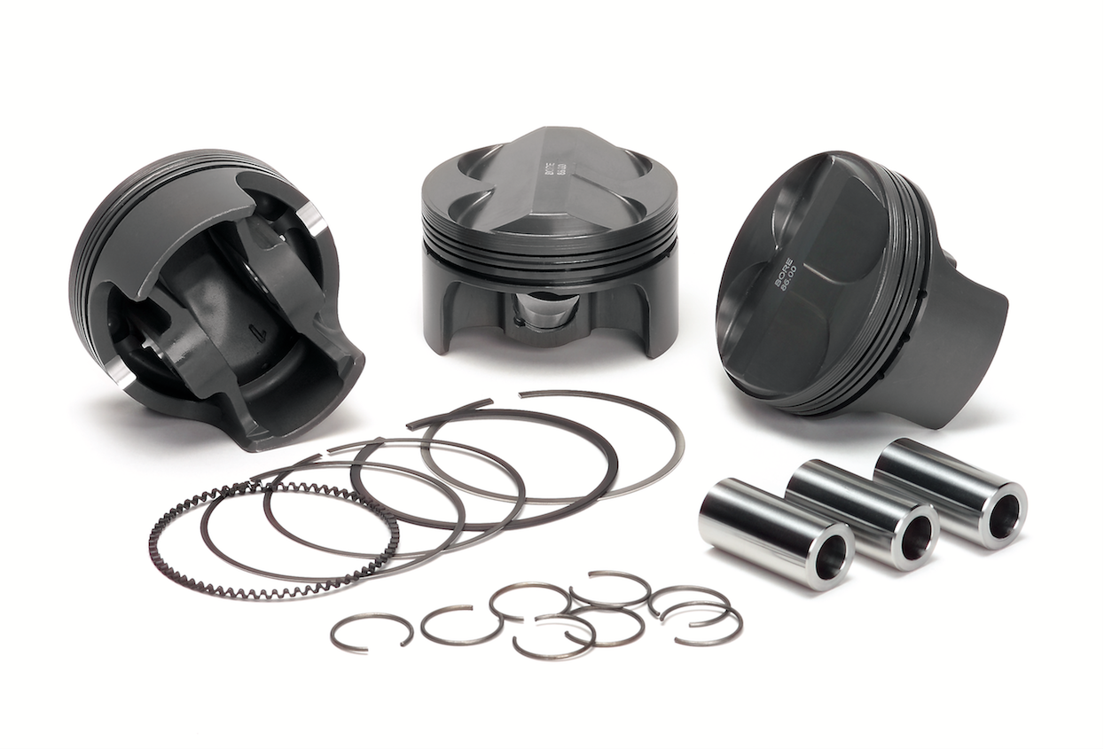 Supertech Piston Set for 2008-2015 Mitsubishi Lancer Evolution X 4B11 16v  2.0L Turbocharged Engines